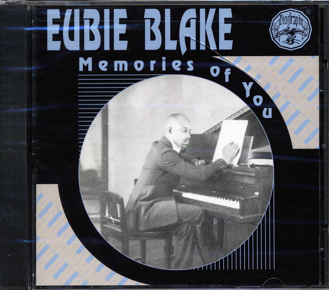 Eubie Blake - Memories Of You Music CD