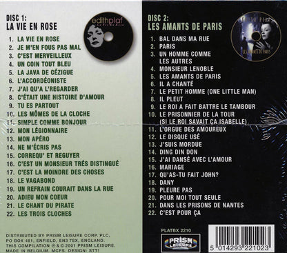 Edith Piaf - 44 Original Recordings (44 tracks) (2xCD) Music CD