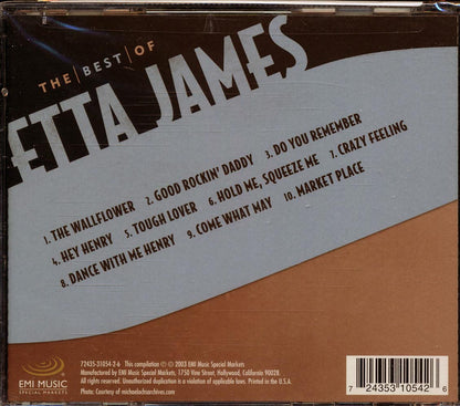 Etta James - The Best Of Music CD