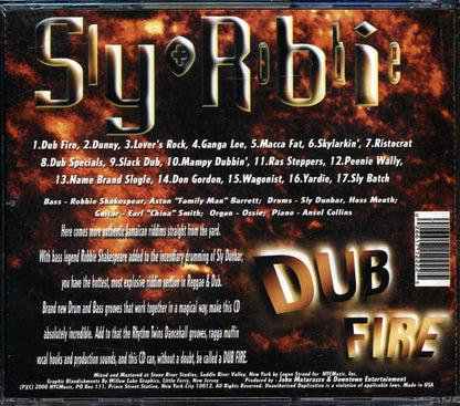Sly & Robbie - Dub Fire Music CD