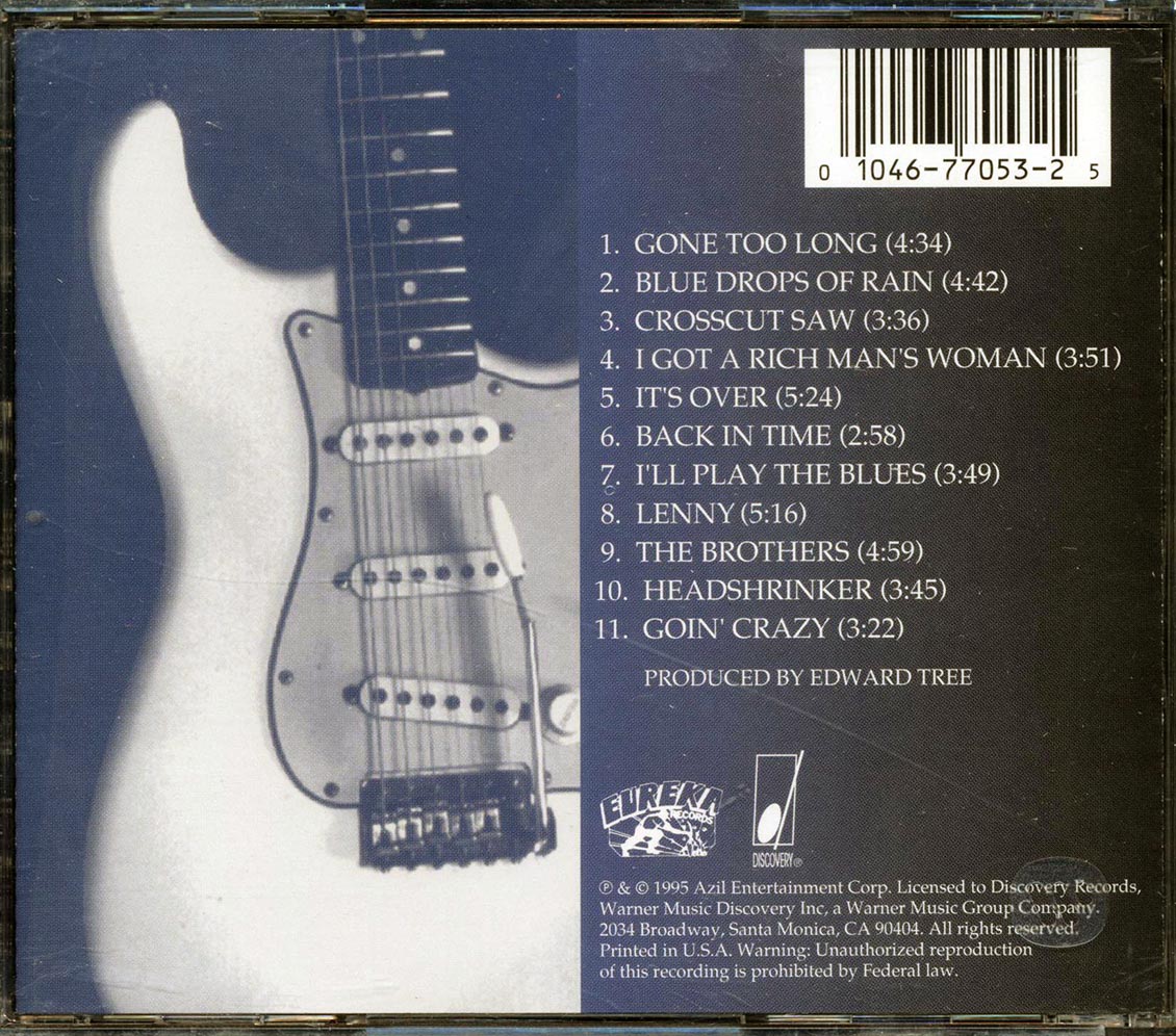 Corey Stevens - Blue Drops Of Rain Music CD