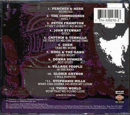 Peaches & Herb, The Commodores, Peter Frampton, John Stewart, Etc. - Class Reunion '79: Greatest Hits Of 1979 Music CD