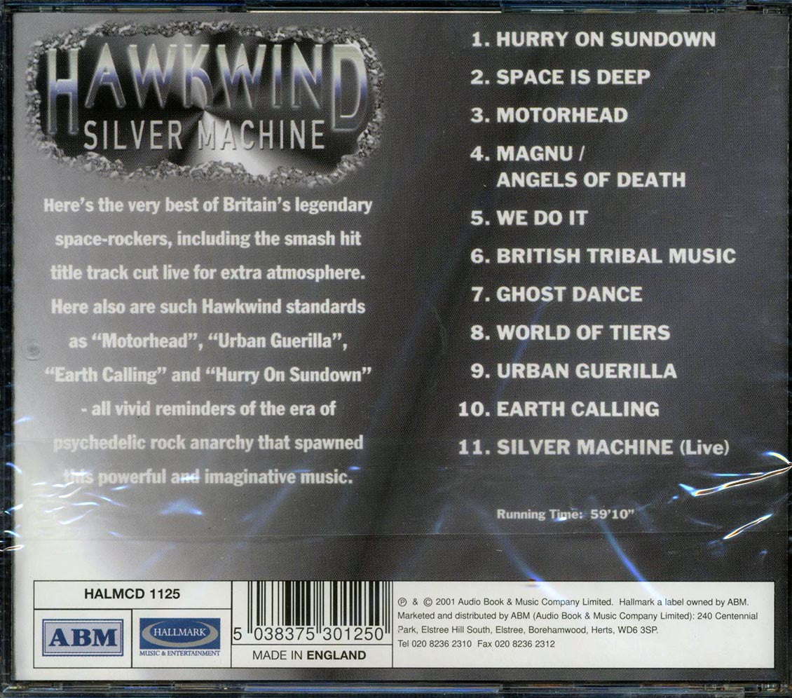 Hawkwind - Silver Machine Music CD