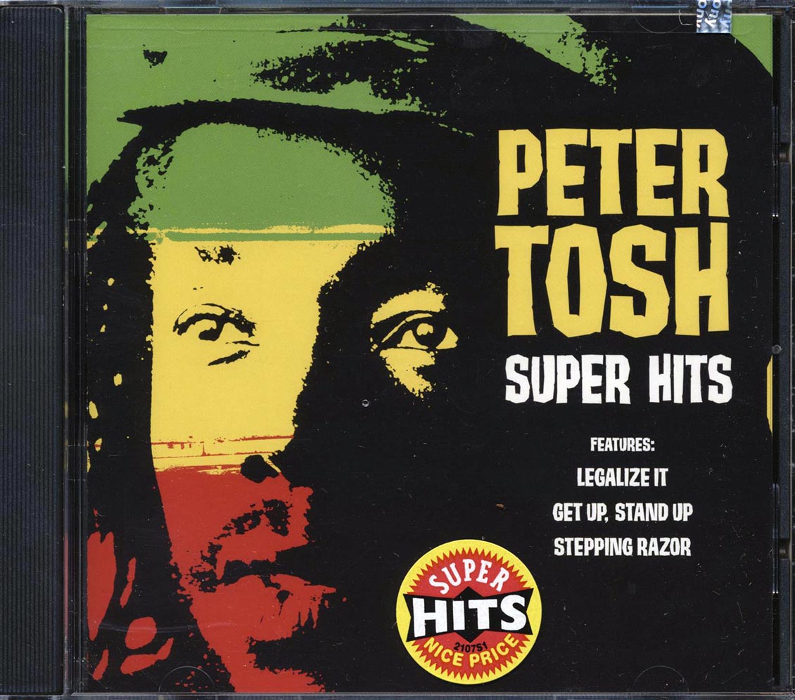Peter Tosh Super Hits Music CD