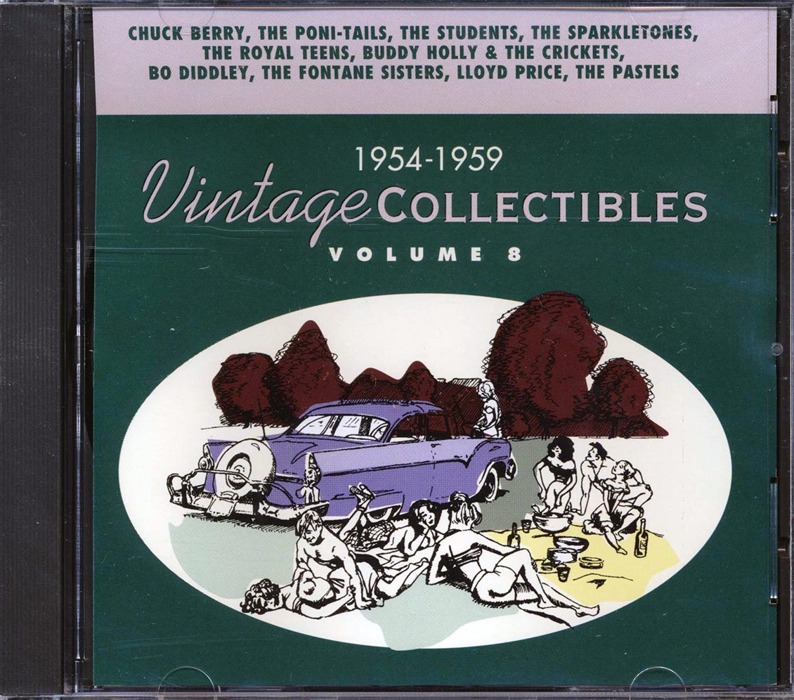 Chuck Berry, The Sparkletones, The Royal Teens, Etc. - Vintage Collectibles Volume 8 1954-1959 Music CD