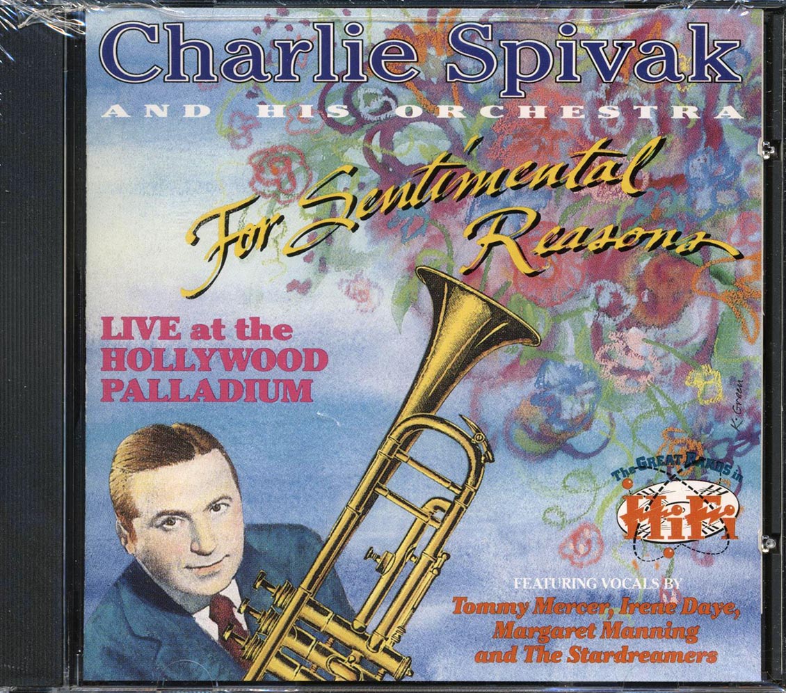 Charlie Spivak & His Orchestra - Live At The Hollywood Palladium: For Sentimental Reasons (22 tracks) Music CD