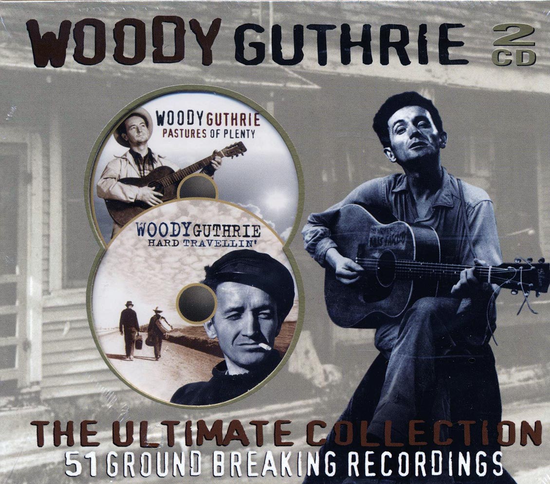Woody Guthrie The Ultimate Collection 51 Ground Breaking Recordings 51 tracks 2xCD Music CD