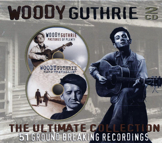 Woody Guthrie The Ultimate Collection 51 Ground Breaking Recordings 51 tracks 2xCD Music CD
