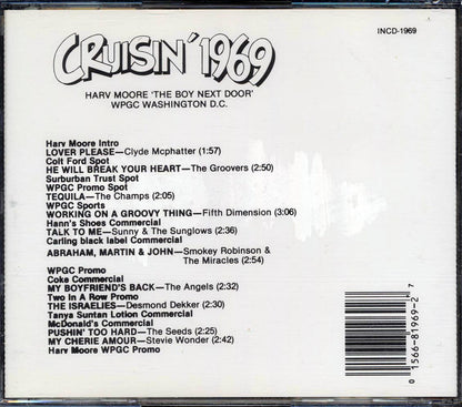 Harv Moore, Clyde McPhatter, The Groovers, Etc. - Cruisin' 1969 Music CD