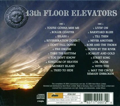 13th Floor Elevators - Reverberations (22 tracks) (2xCD) Music CD