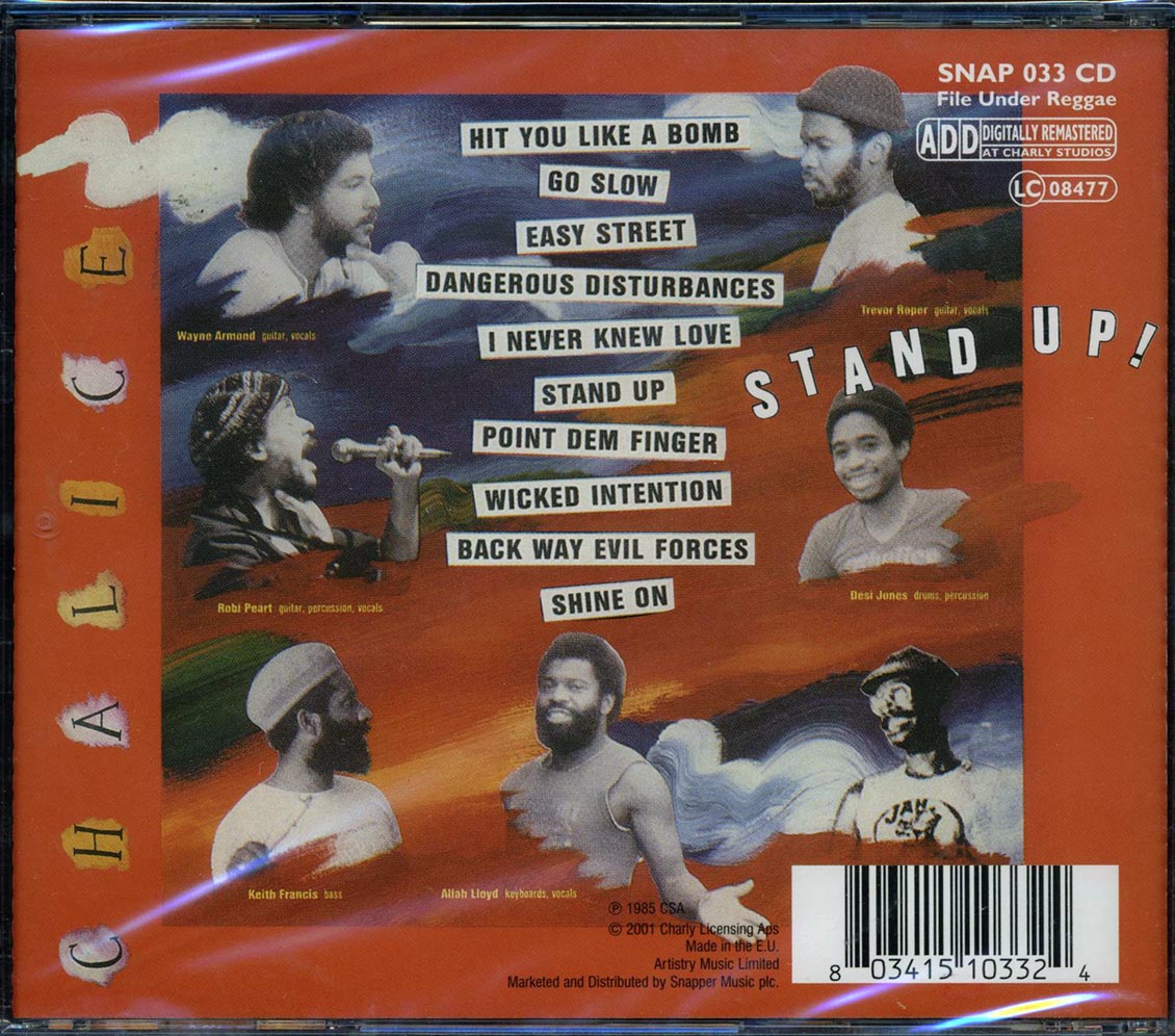 Chalice - Stand Up Music CD