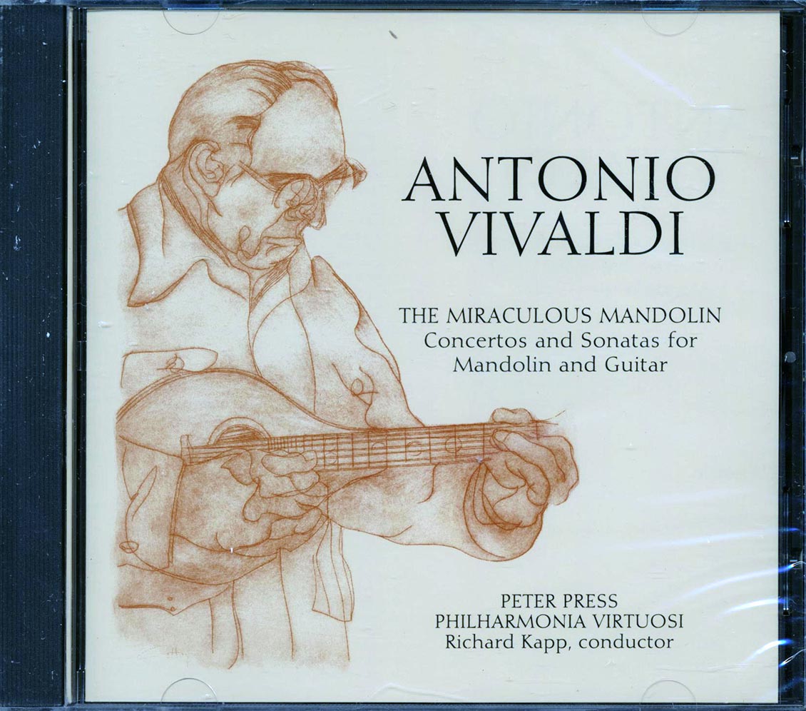Vivaldi, Peter Press, Philharmonia Virtuosi, Richard Kapp - The Miraculous Mandolin: Concertos And Sonatas For Mandolin And Guitar Music CD