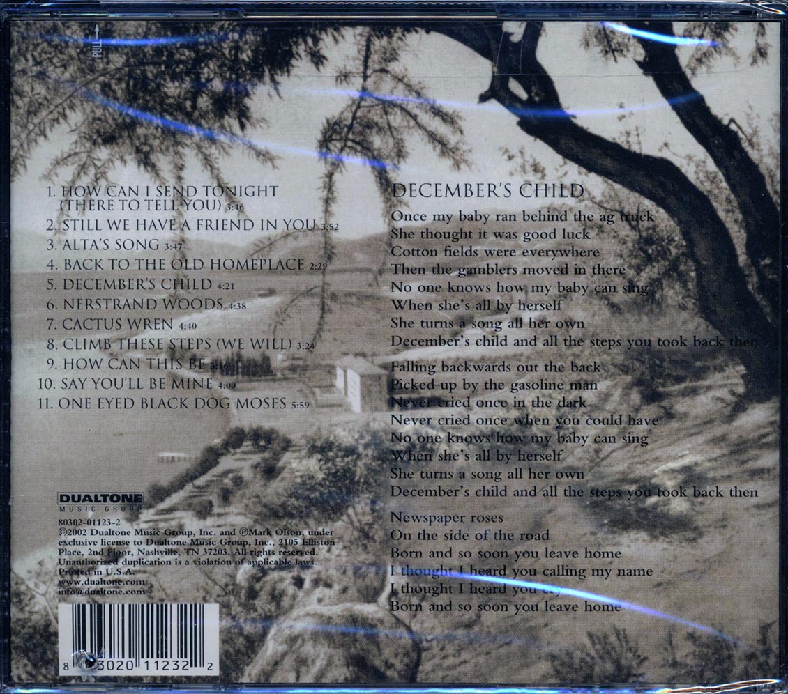 Mark Olson, Creekdippers - December's Child (marked/ltd stock) Music CD
