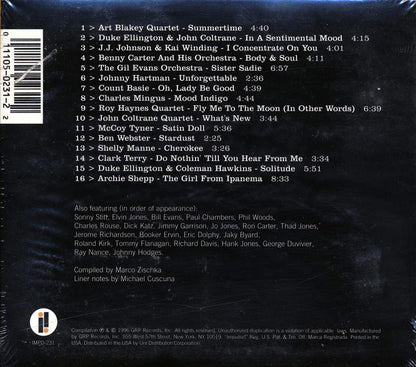 John Coltrane The Art Blakey Quartet Duke Ellington Etc Standards On Impulse! promo marked/ltd stock deluxe 3 fold digipak Music CD