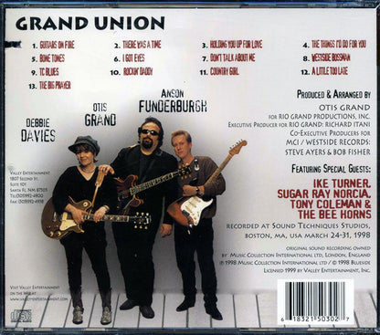 Otis Grand, Anson Funderburgh, Debbie Davies - Grand Union (marked/ltd stock) Music CD