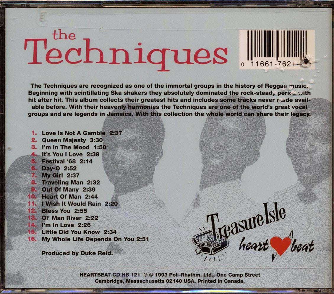The Techniques - Run Come Celebrate: Their Greatest Reggae Hits (marked/ltd stock) Music CD
