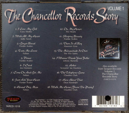 Cozy Morley, Jodie Sands, Frankie Avalon, Etc. - The Chancellor Record Story Volume 1 (marked/ltd stock) Music CD