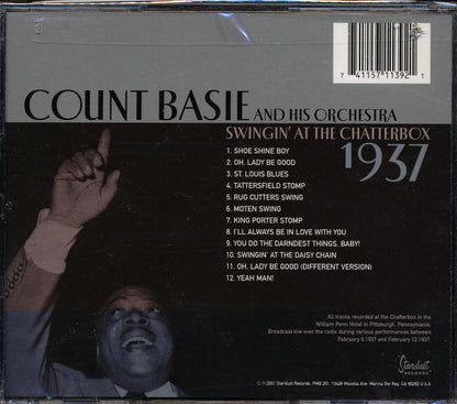 Count Basie & His Orchestra - Swingin' At The Chatterbox 1937 (gold CD) (marked/ltd stock) (remastered) (24-bit mastering) Music CD