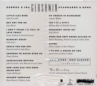 George Gershwin, Ira Gershwin - Standards & Gems (marked/ltd stock) Music CD