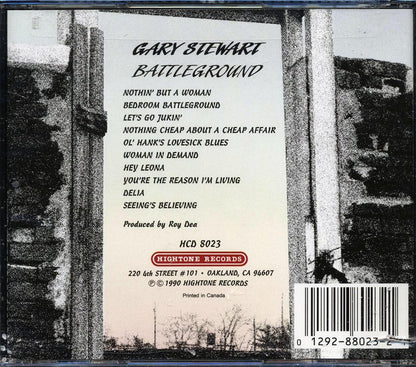 Gary Stewart - Battleground (marked/ltd stock) Music CD