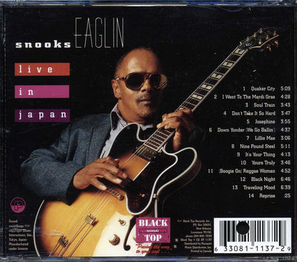 Snooks Eaglin - Live In Japan (marked/ltd stock) Music CD