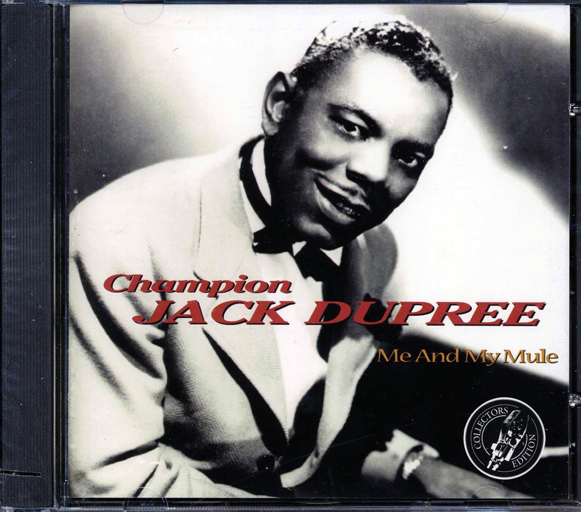 Champion Jack Dupree Muddy Waters Me And My Mule marked/ltd stock Music CD