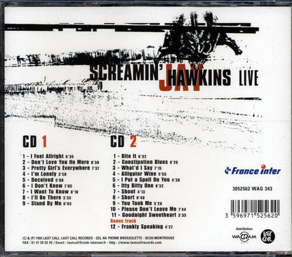 Screamin' Jay Hawkins - Live: Olympia, Paris 1998 (21 tracks) (2xCD) Music CD