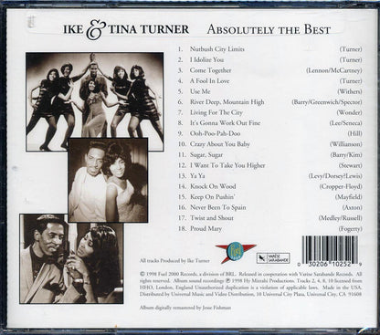 Ike & Tina Turner - Absolutely The Best (marked/ltd stock) Music CD