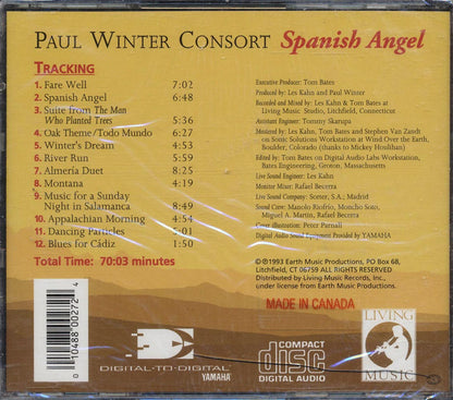 Paul Winter Consort - Spanish Angel Music CD