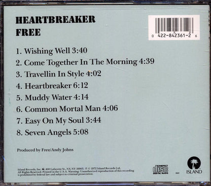 Free - Heartbreaker Music CD