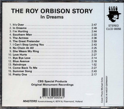 Roy Orbison - The Roy Orbison Story: In Dreams Music CD