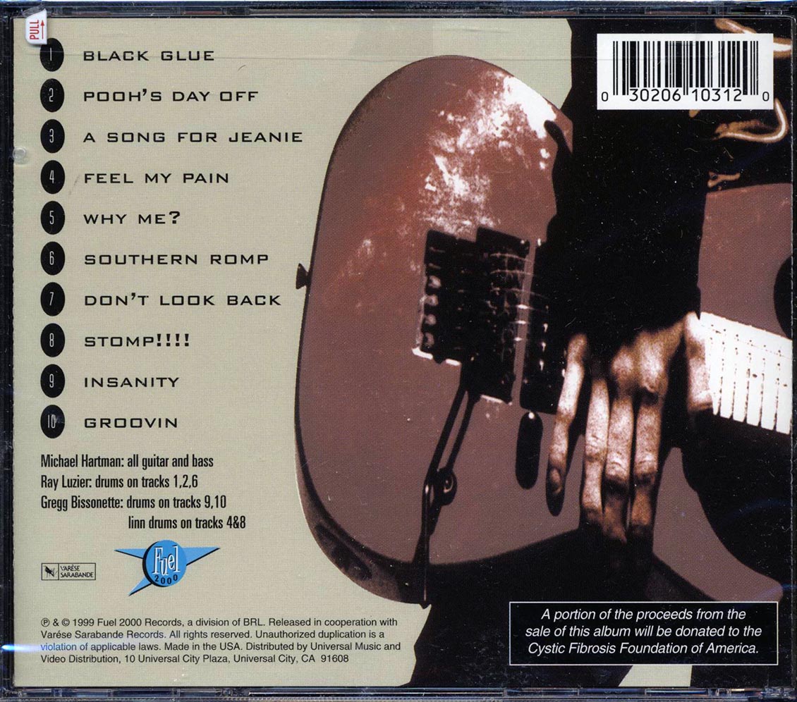 Mike Hartman - Black Glue Music CD