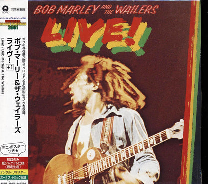 Bob Marley & The Wailers - Live! (Japan) (ltd. ed.) (deluxe mini-LP slipsleeve edition) Music CD