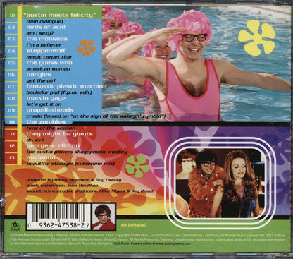 The Monkees, Steppenwolf, The Guess Who, The Zombies, Etc. - Austin Powers The Spy Who Shagged Me: More Music From The Motion Picture Music CD