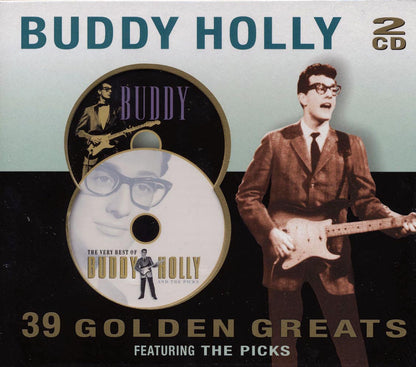 Buddy Holly - 39 Golden Greats Featuring The Picks (39 tracks) (2xCD) Music CD