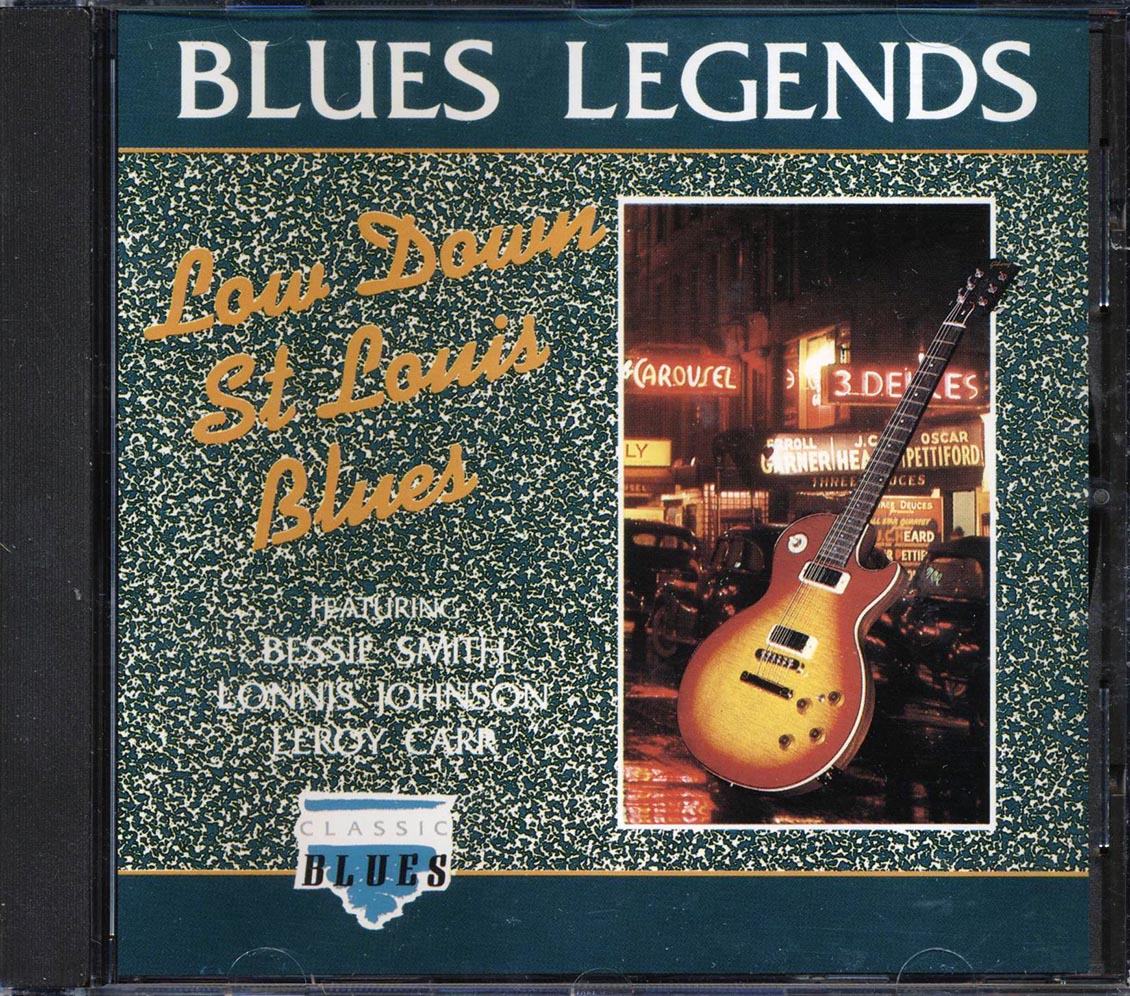 Robert Johnson, Blind Lemon Jefferson, Leadbelly, Etc. - Blues Legends: Low Down St. Louis Blues Music CD