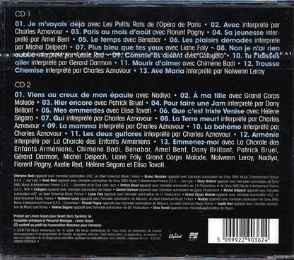 Charles Aznavour - Charles Aznavour Et Ses Amis A L'opera Garnier (26 tracks) (2xCD) Music CD