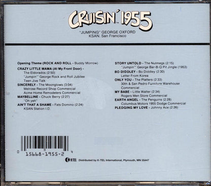 The Eldorados, The Moonglows, Chuck Berry, Etc. - Cruisin' 1955 Music CD