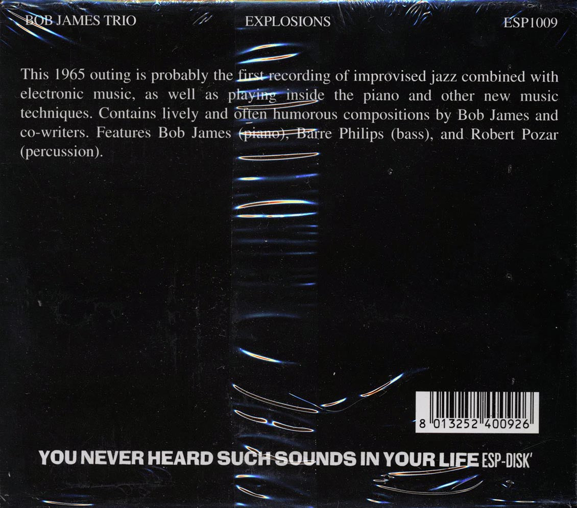 Bob James Trio - Explosions Music CD