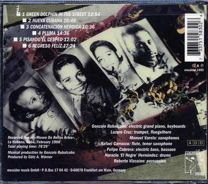 Gonzalo Rubalcaba - Live In Havana Music CD
