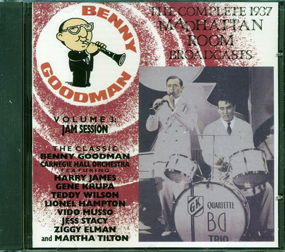 Benny Goodman - The Complete 1937 Madhattan Room Broadcasts Volume 3: Jam Session (20 tracks) Music CD