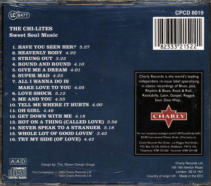The Chi-Lites - Sweet Soul Music Music CD