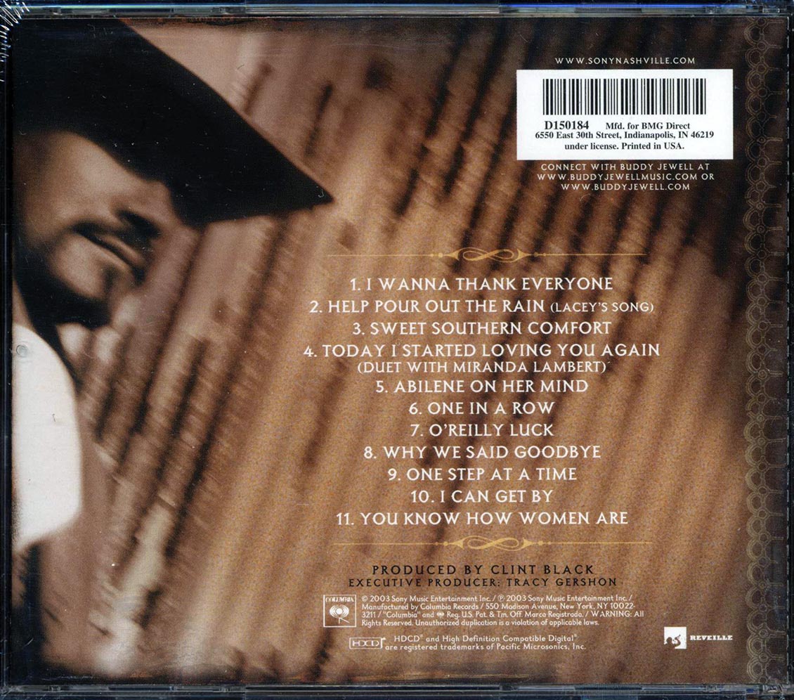 Buddy Jewell - Buddy Jewell Music CD