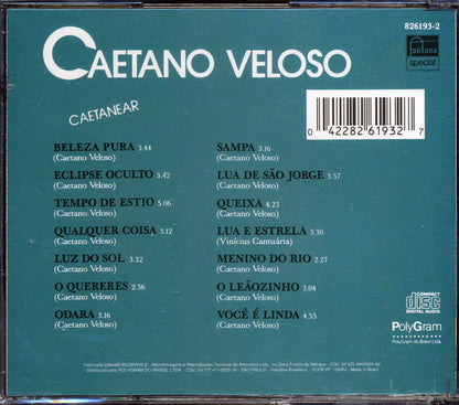 Caetano Veloso - Caetanear Music CD