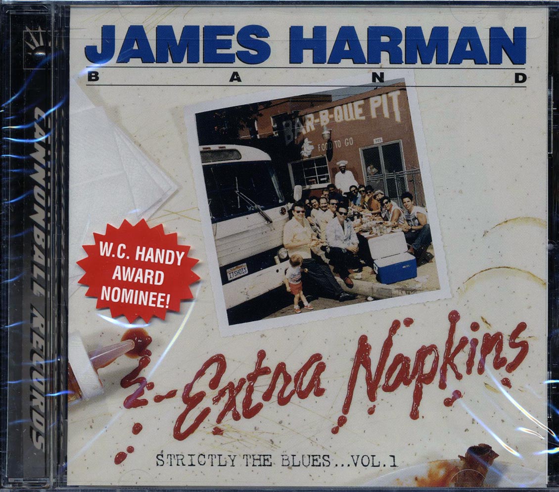 James Harman Band - Extra Napkins: Strictly The Blues Volume 1 Music CD