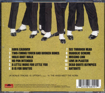 The Hives Tyrannosaurus Hives Music CD