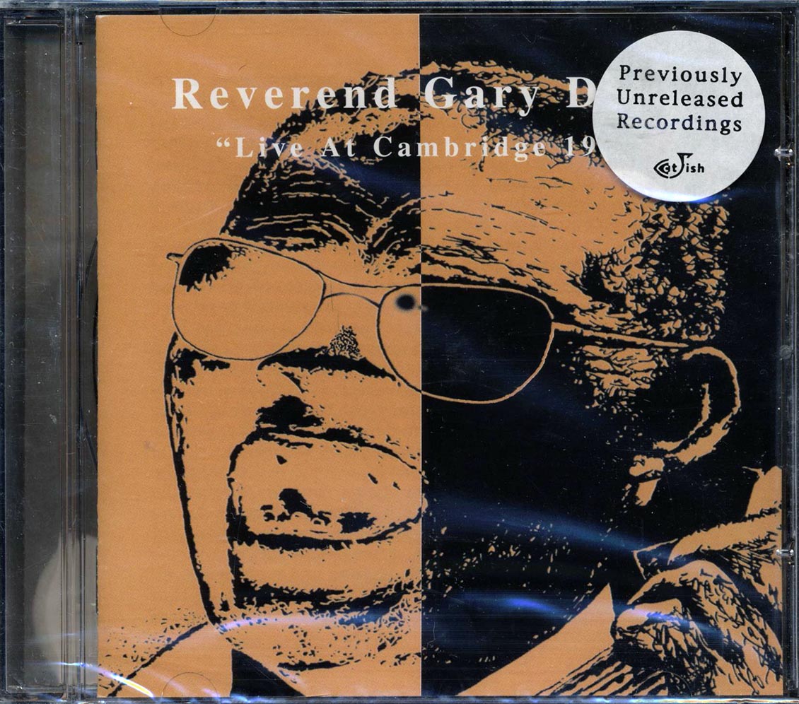 Reverend Gary Davis - Live At Cambridge 1971 Music CD