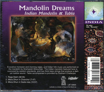 Shehashish Mozumder - Mandolin Dreams: Indian Mandolin & Tabla Music CD