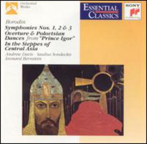 Borodin / Davis / Bernstein / N.y.philharmonic - Symphonies 1-3 / Overture & Polovtsian Dances - Music CD