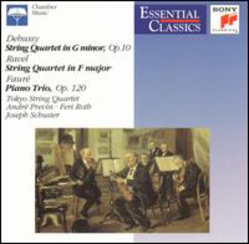 Debussy / Ravel / Faure - String Quartets - Music CD